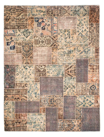 Patchwork tapijt 240x317cm - Perserteppich Wollteppich