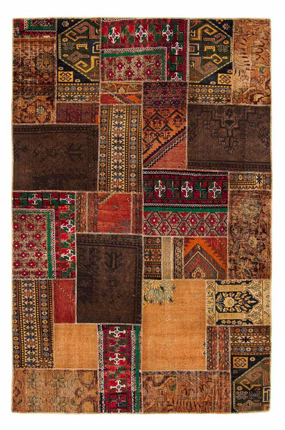 Patchwork tapijt 179x271cm - Wollen tapijt