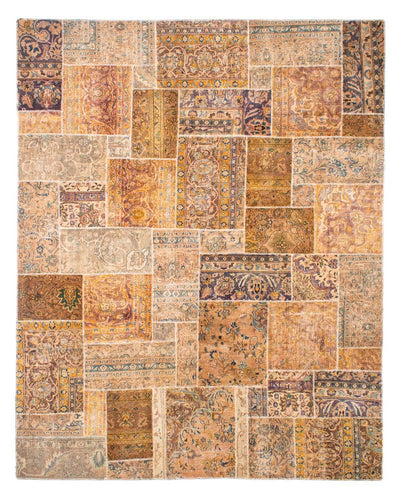 Patchwork tapijt 241x301cm - Perserteppich Wollteppich