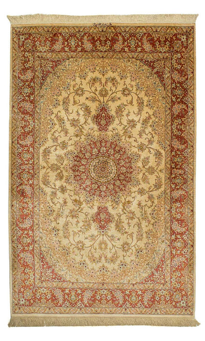 Qom zijde Tapijt 130x210cm - Oosters Tapijt