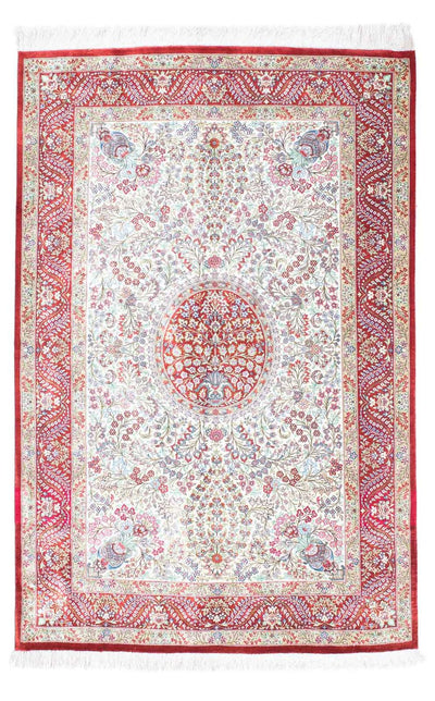 Qom Tapijt 102x159cm - Perzisch tapijt