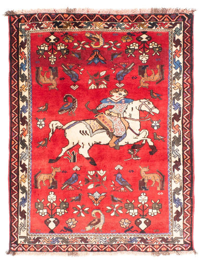 Shiraz Tapijt 123x158cm - Perzisch tapijt