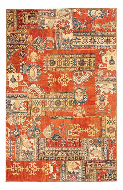 Kazak Tapijt 145x234cm - Oosters Tapijt