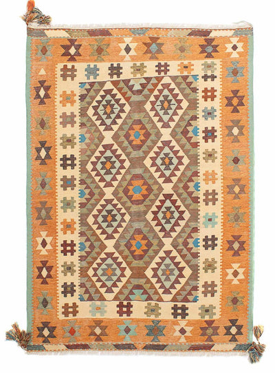 Kilim Fars 148x208cm - meerkleurig