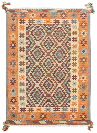 Kilim Fars 147x205cm - meerkleurig