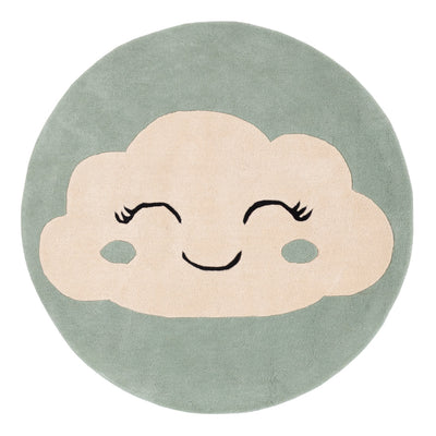 Wolk Kindertapijt Rond