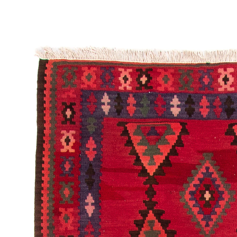 Loper Kelim tapijt - Oud - 325 x 118 cm - veelkleurig