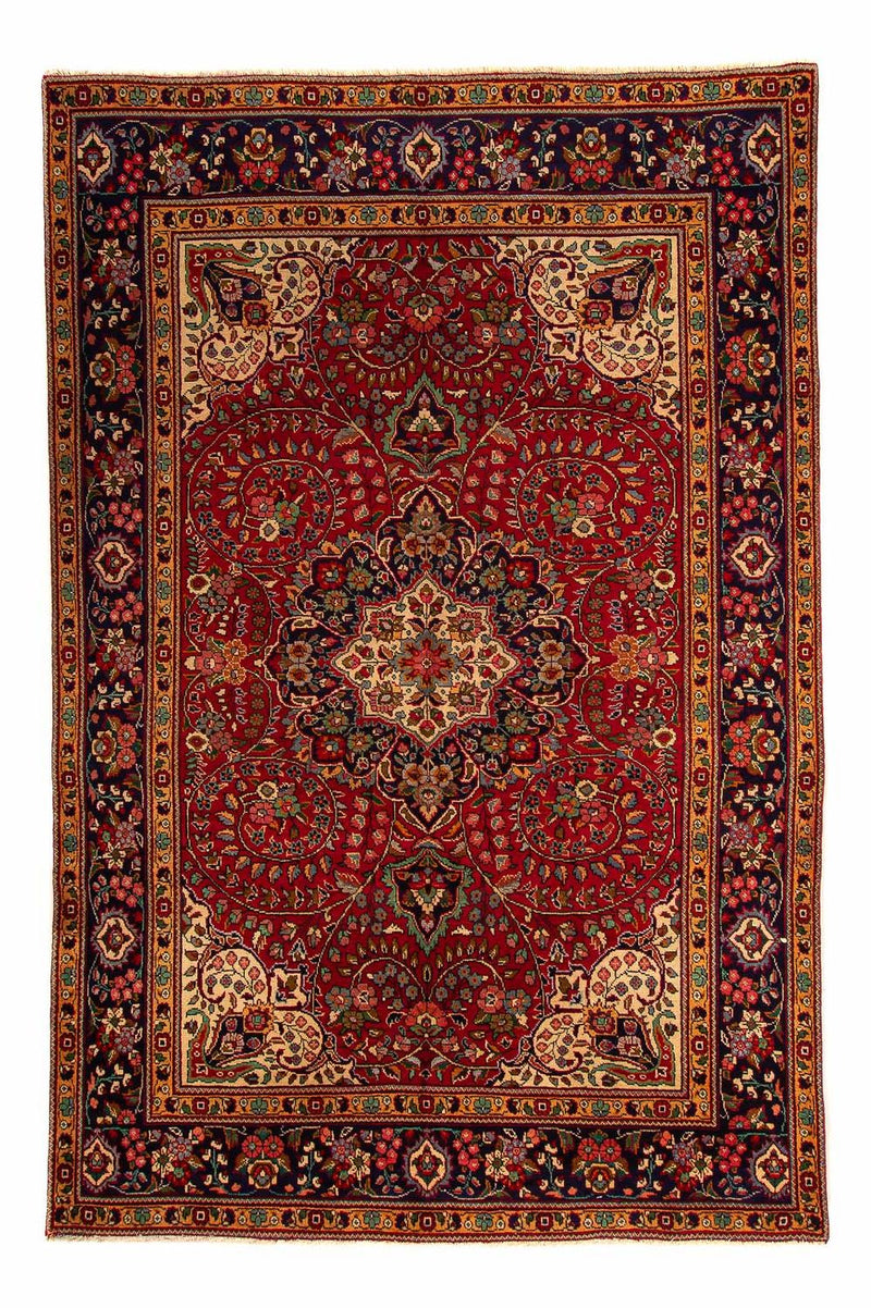 Perzisch tapijt - Tabriz - 314 x 203 cm - donkerrood