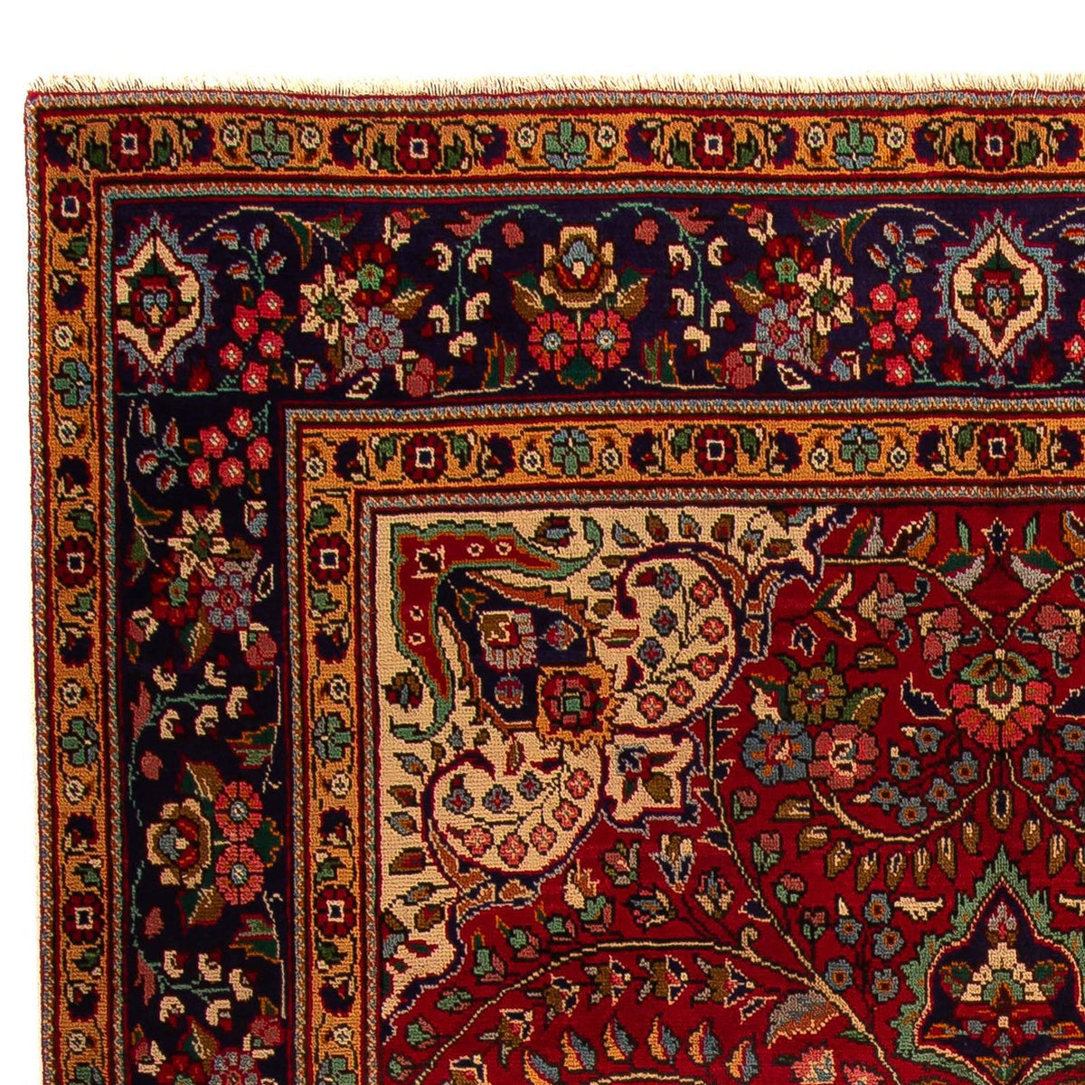Perzisch tapijt - Tabriz - 314 x 203 cm - donkerrood