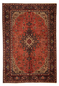 Perzisch tapijt - Tabriz - 295 x 195 cm - licht rood