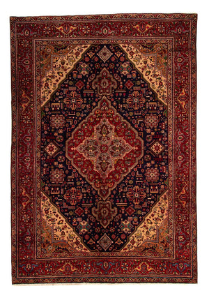 Perzisch tapijt - Tabriz - 297 x 197 cm - donkerblauw