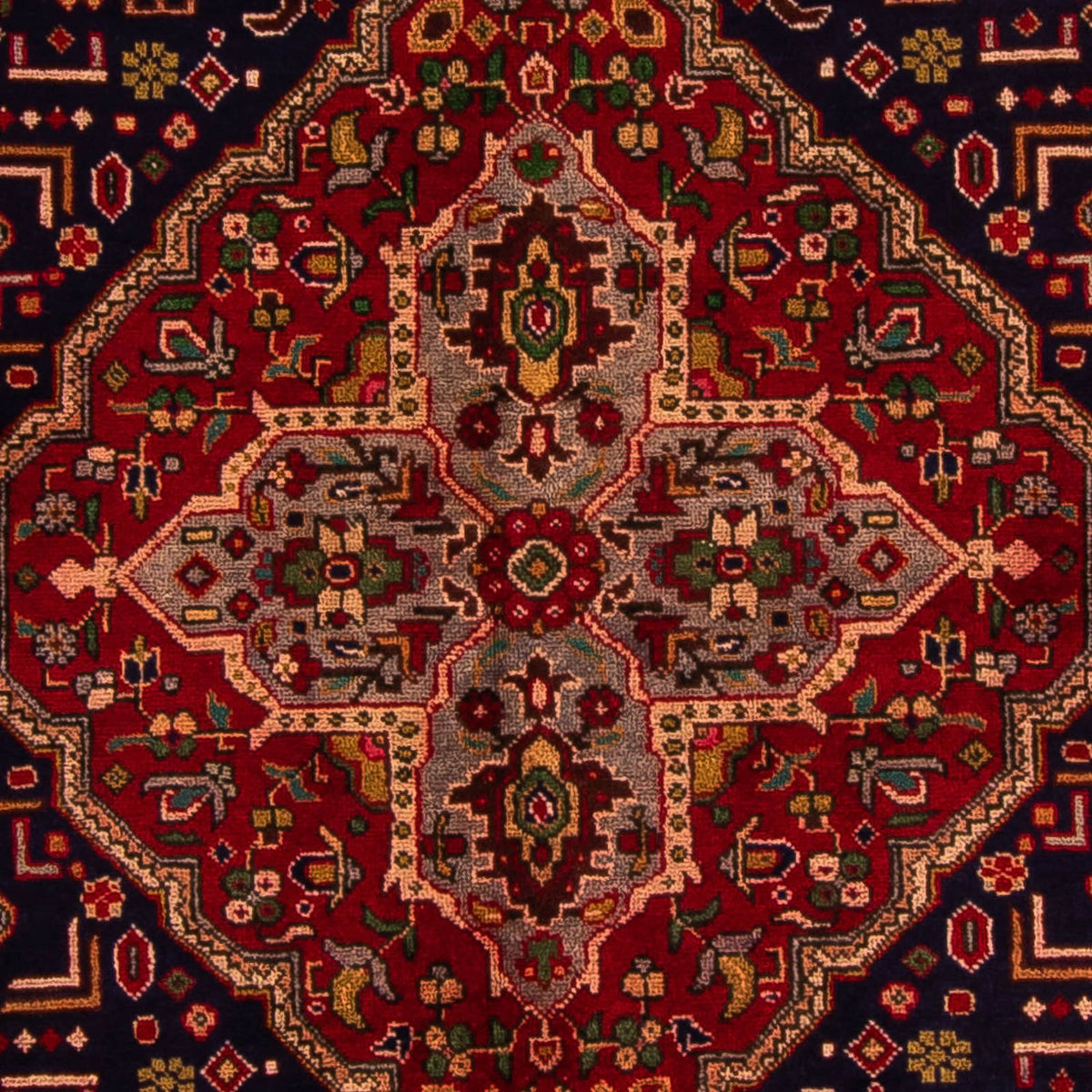 Perzisch tapijt - Tabriz - 297 x 197 cm - donkerblauw