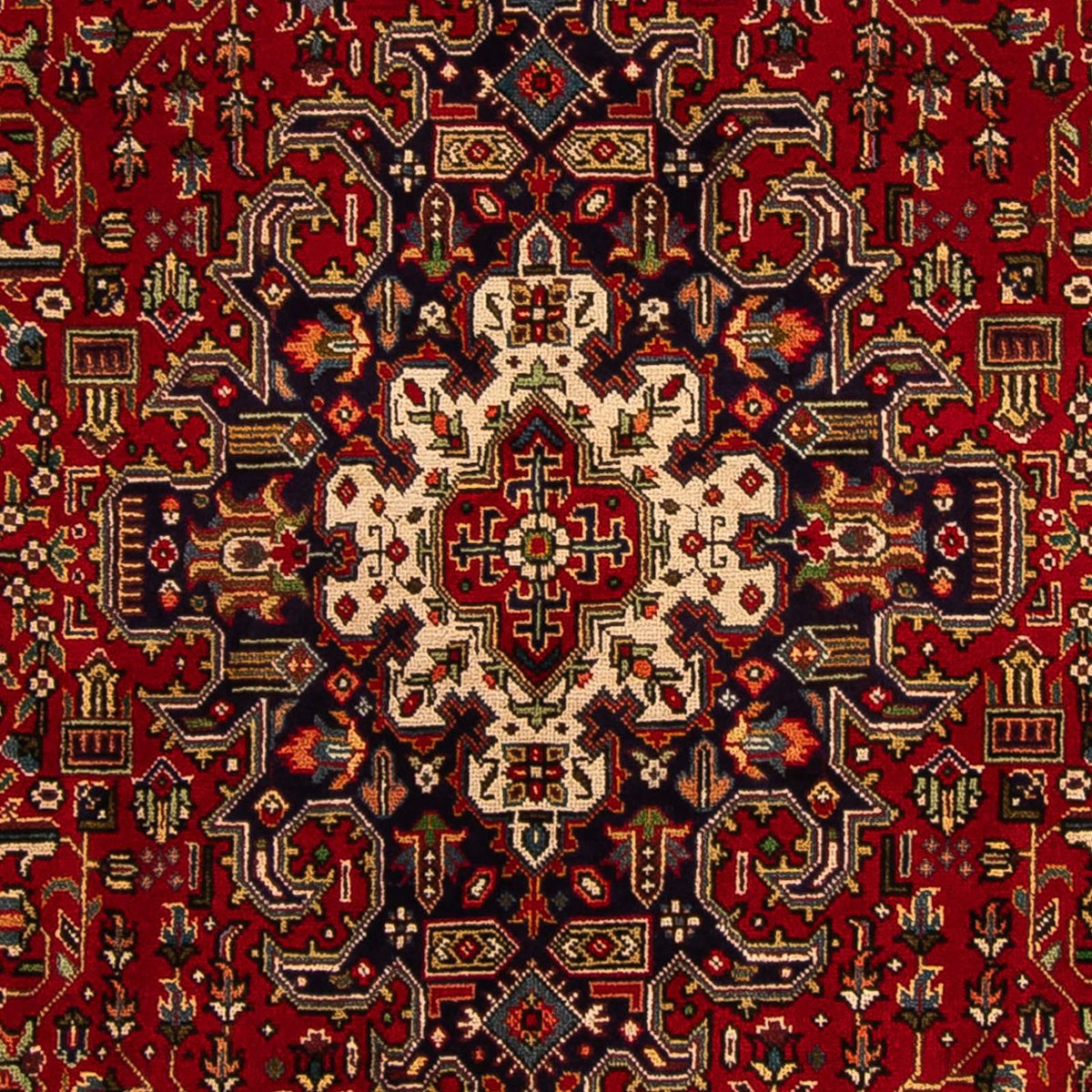 Perzisch tapijt - Tabriz - 305 x 195 cm - donkerrood