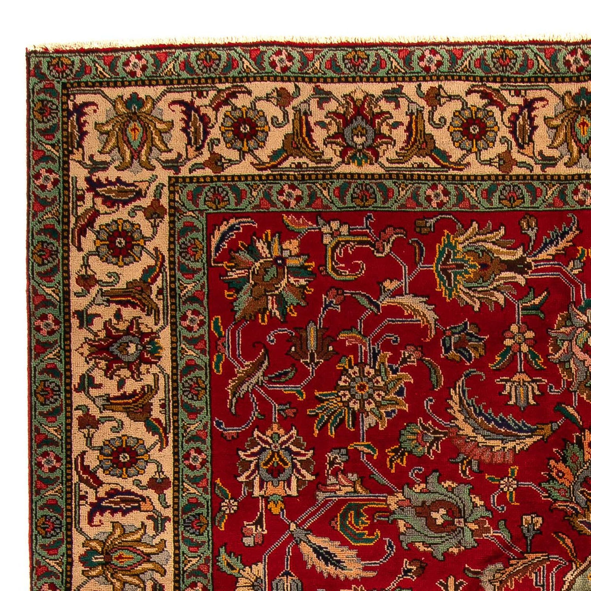 Perzisch tapijt - Tabriz - 300 x 203 cm - donkerrood