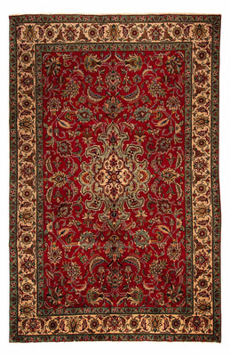 Perzisch tapijt - Tabriz - 305 x 200 cm - donkerrood