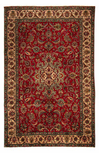 Perzisch tapijt - Tabriz - 305 x 200 cm - donkerrood