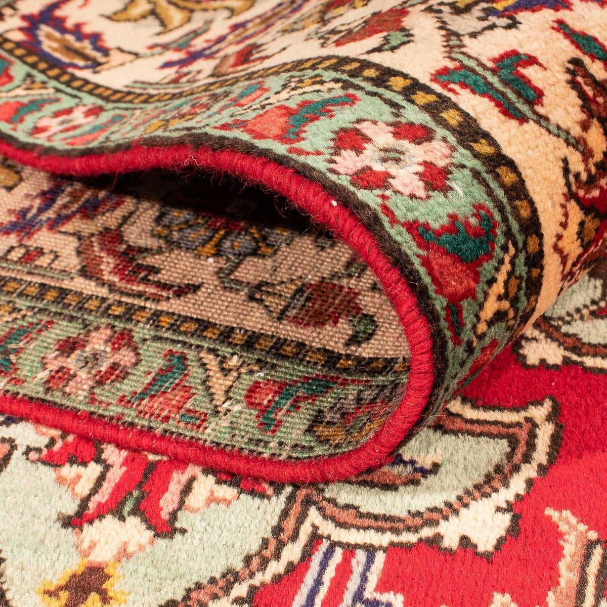 Perzisch tapijt - Tabriz - 305 x 200 cm - donkerrood