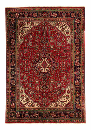 Perzisch tapijt - Tabriz - 295 x 195 cm - donkerrood