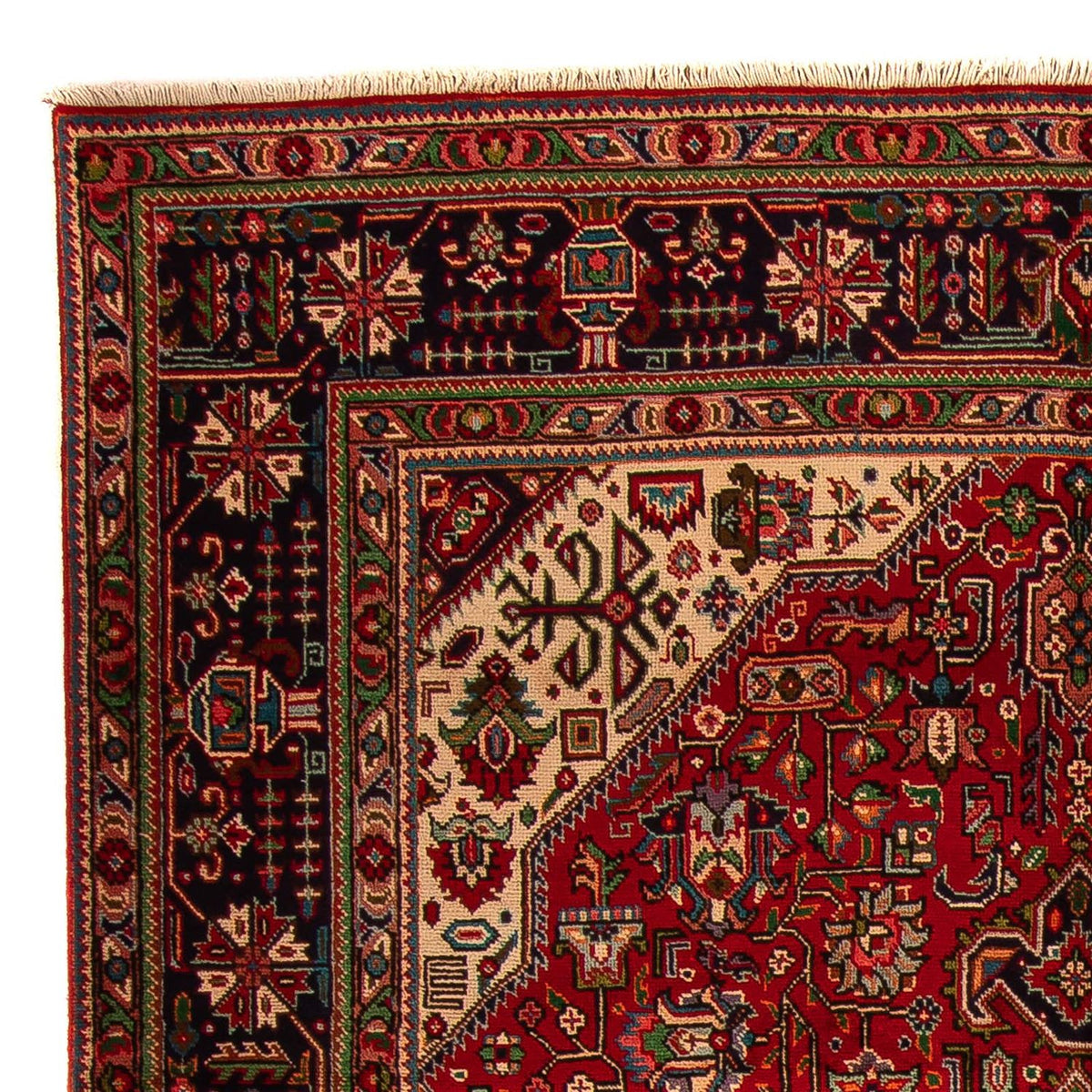 Perzisch tapijt - Tabriz - 295 x 195 cm - donkerrood