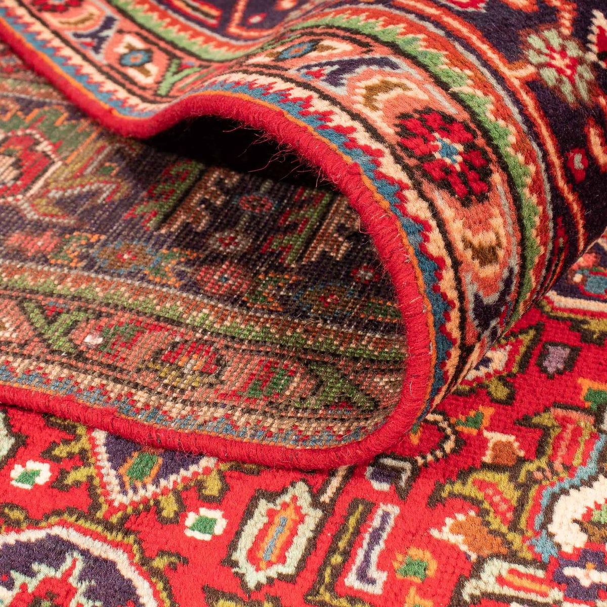 Perzisch tapijt - Tabriz - 295 x 195 cm - donkerrood