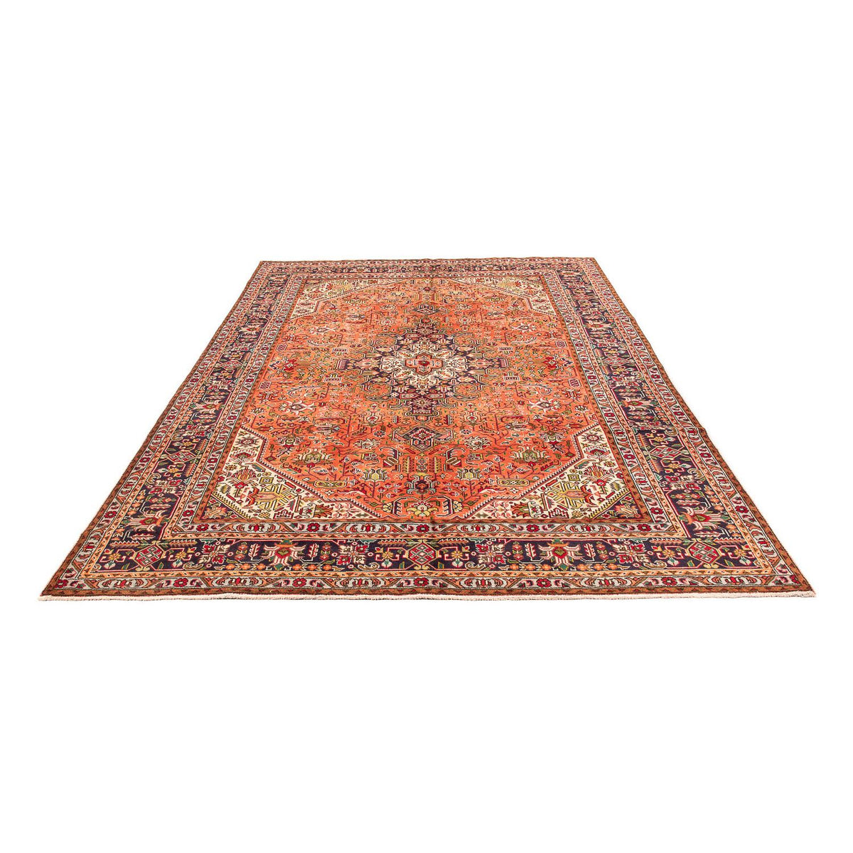 Perzisch tapijt - Tabriz - 295 x 195 cm - licht rood
