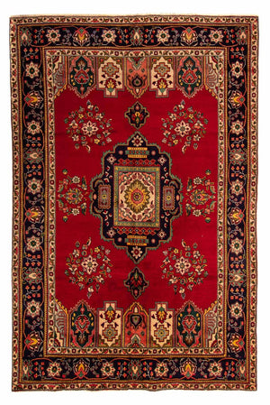 Perzisch tapijt - Tabriz - 297 x 197 cm - donkerrood