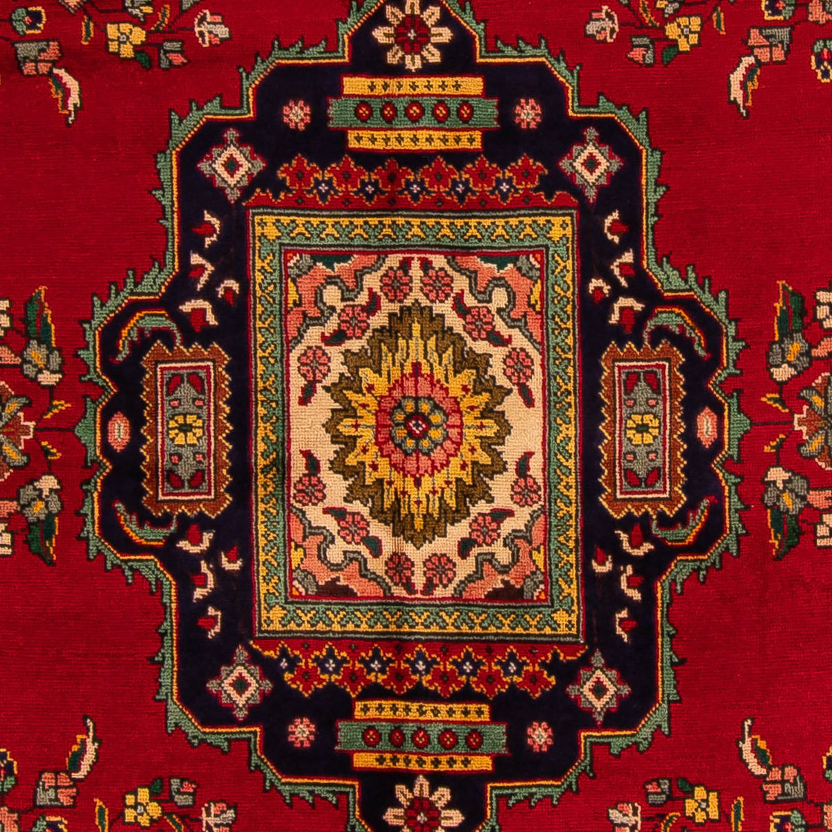 Perzisch tapijt - Tabriz - 297 x 197 cm - donkerrood