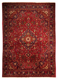 Perzisch tapijt - Tabriz - 400 x 288 cm - licht rood
