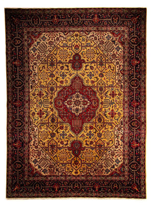 Perzisch tapijt - Tabriz - 397 x 297 cm - beige