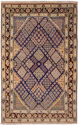 Perzisch tapijt - Isfahan - Premium - 143 x 92 cm - blauw