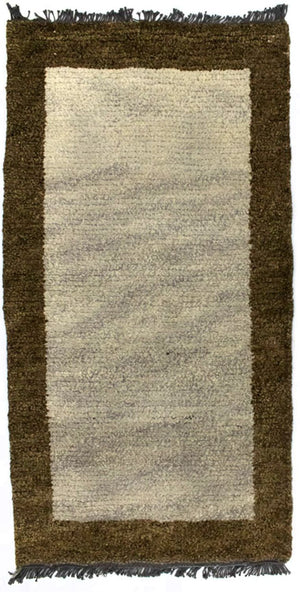 Nepal tapijt - 140 x 70 cm - beige