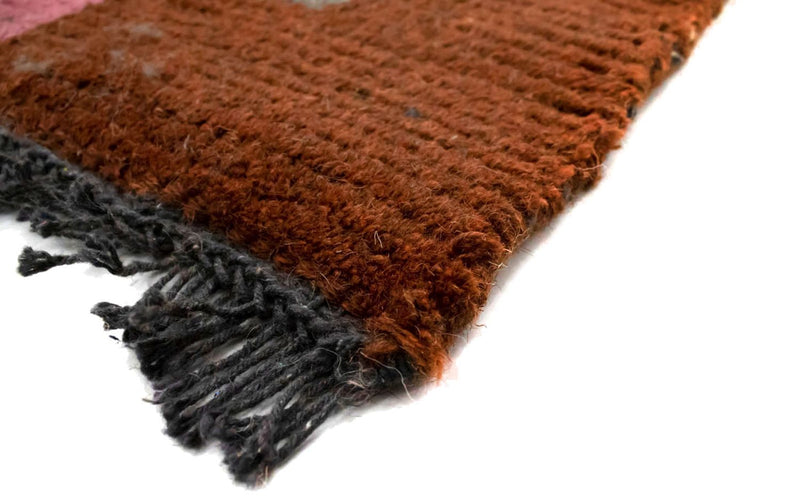 Nepal tapijt - 140 x 70 cm - zilver