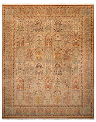 Zijden tapijt - Kashmir Silk - 308 x 241 cm - veelkleurig