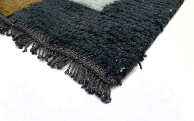 Nepal tapijt - 140 x 70 cm - lichtblauw