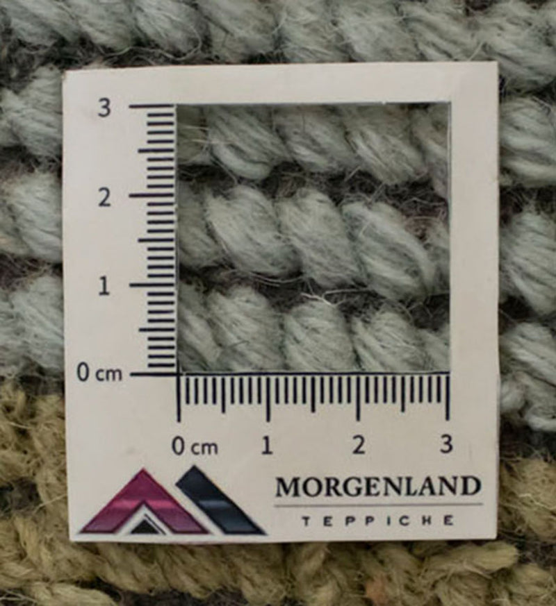 Nepal tapijt - 140 x 70 cm - lichtblauw