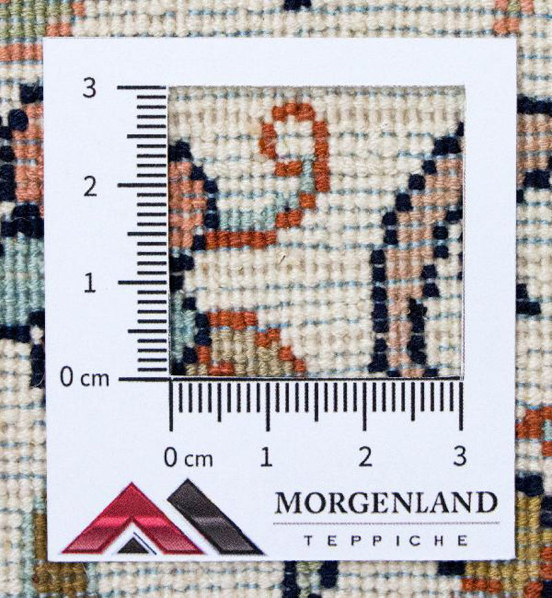 Zijden tapijt - Kashmir Silk - 127 x 74 cm - beige