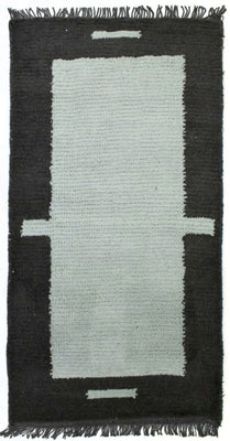 Nepal tapijt - 140 x 70 cm - blauw