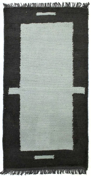 Nepal tapijt - 140 x 70 cm - blauw