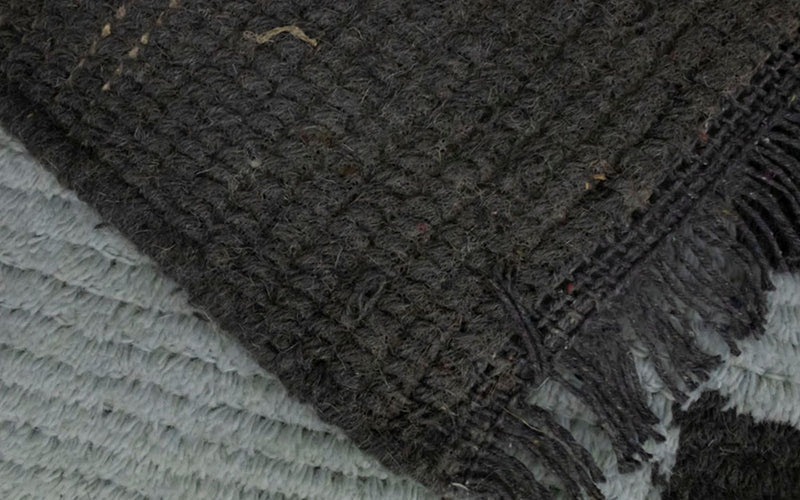 Nepal tapijt - 140 x 70 cm - blauw