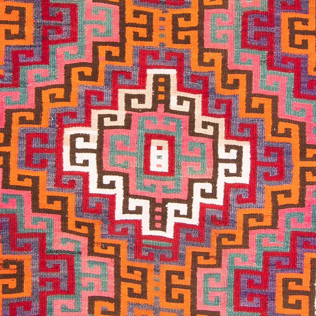 Loper Kelim tapijt - Oud - 320 x 135 cm - veelkleurig