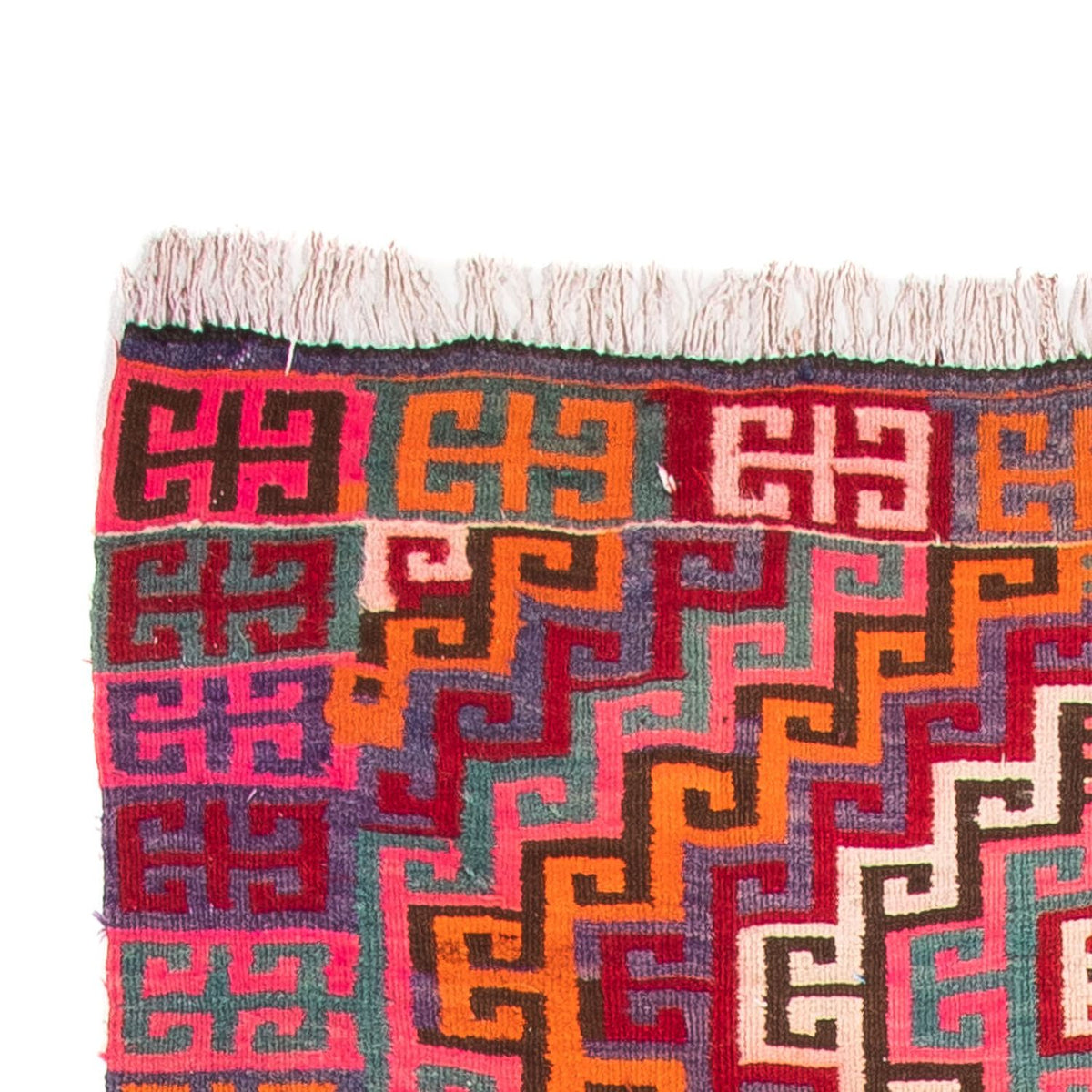 Loper Kelim tapijt - Oud - 320 x 135 cm - veelkleurig