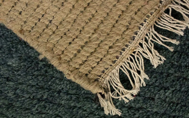 Nepal tapijt - 140 x 70 cm - grijs