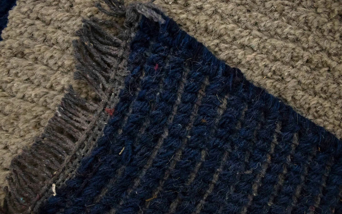 Nepal tapijt - 140 x 70 cm - bruin