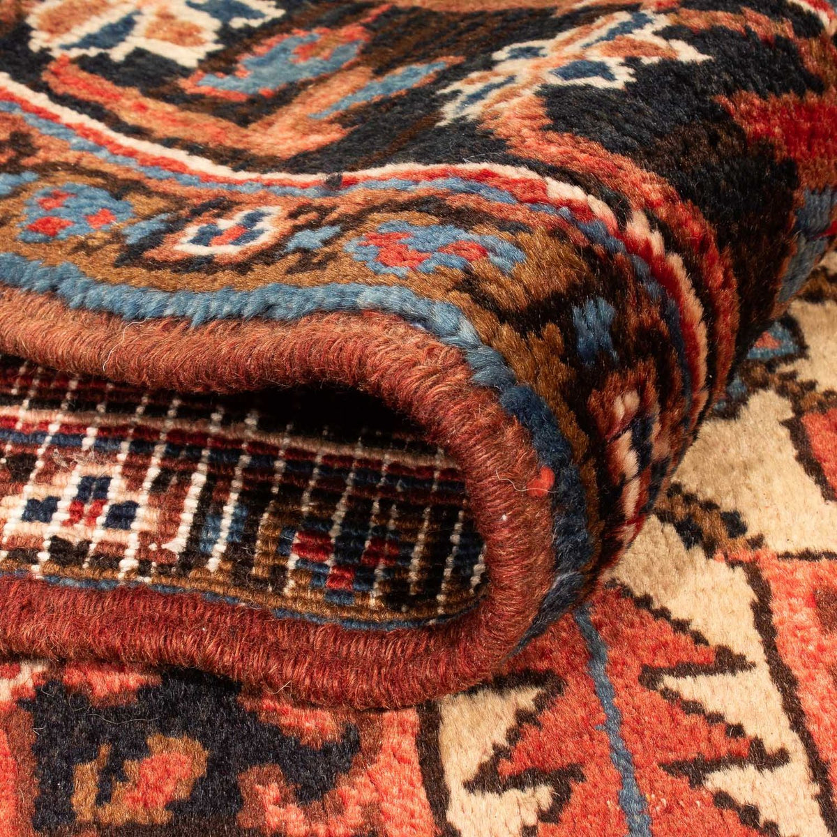 Loper Perzisch Tapijt - Nomadisch - 258 x 112 cm - rood