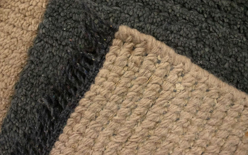 Nepal tapijt - 140 x 70 cm - grijs