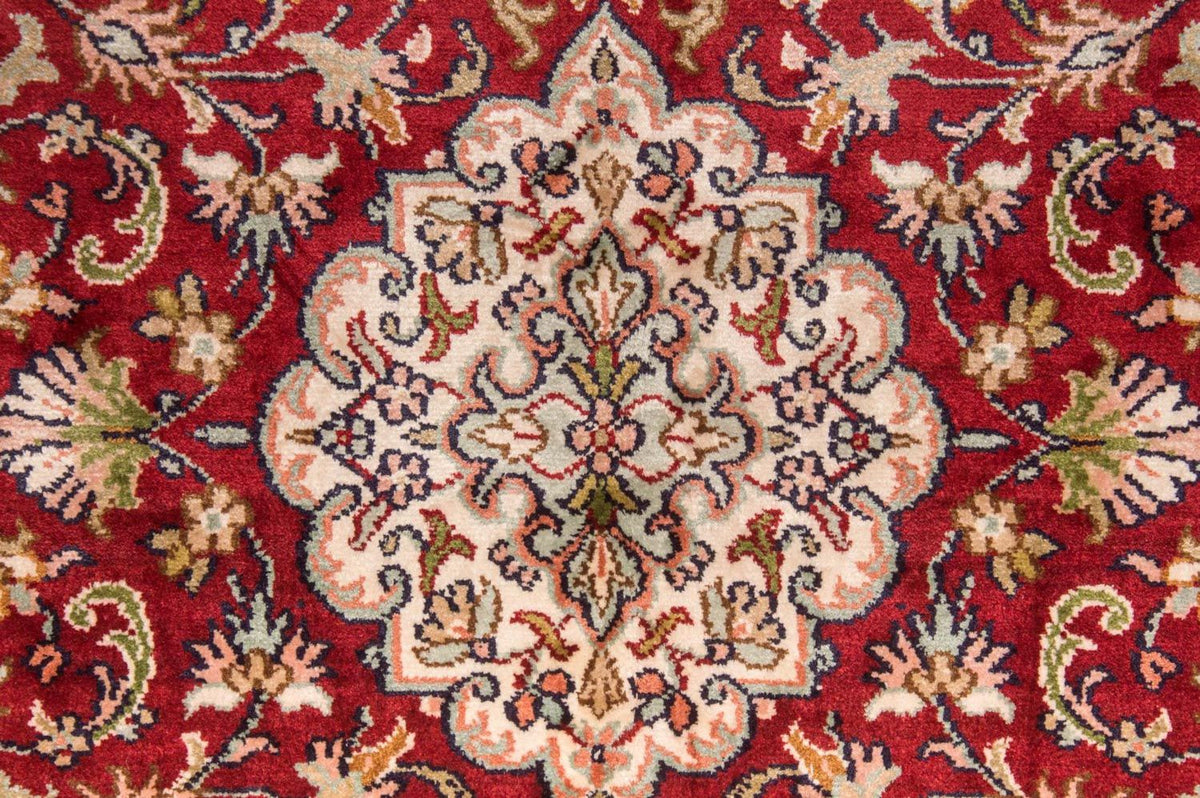 Zijden tapijt - Kashmir Silk - 120 x 80 cm - rood
