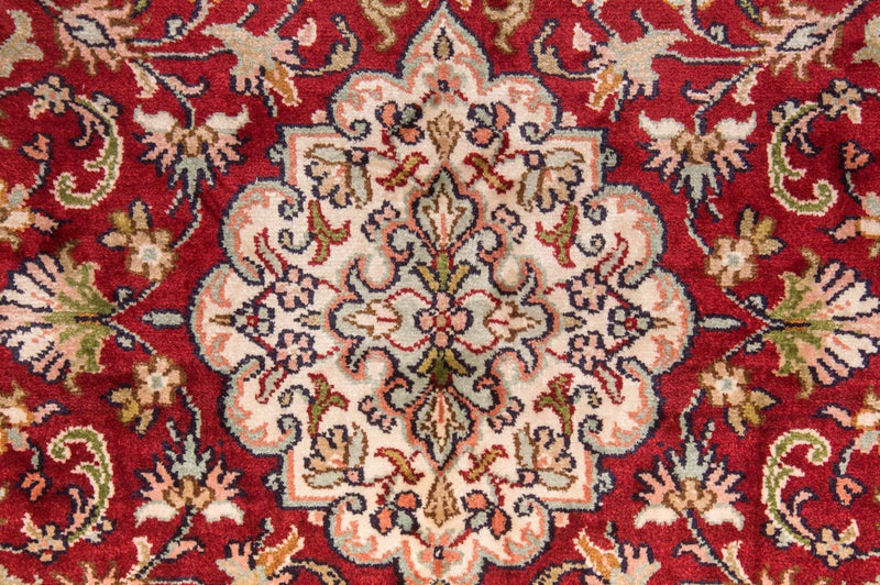 Zijden tapijt - Kashmir Silk - 120 x 80 cm - rood