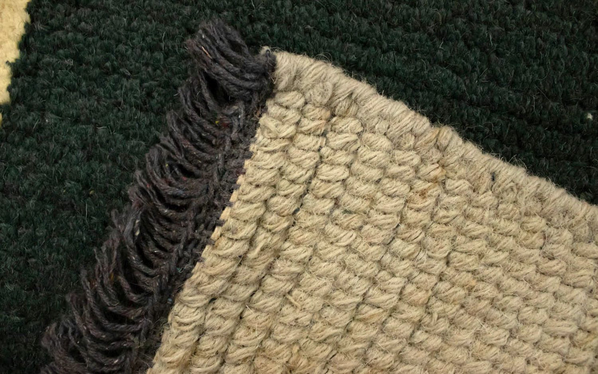 Nepal tapijt - 140 x 70 cm - groen