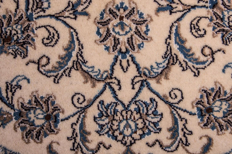 Perzisch tapijt - Nain - Koninklijk rond  - 150 x 150 cm - beige