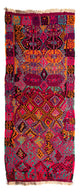 Antiek kilim Tapijt 310x137cm